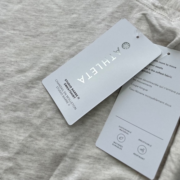 Athleta Studio Barre Sweatshirt - Picture 7 of 9